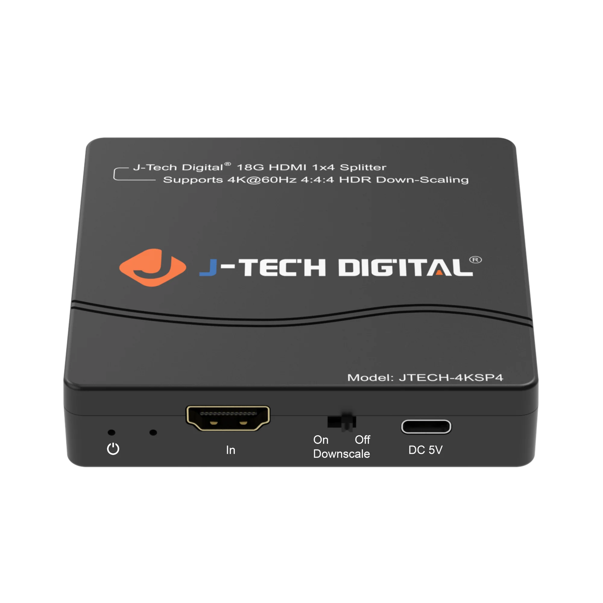 4K 60Hz 1x4 HDMI Splitter with Multi-Resolution Output (MRO) Function
