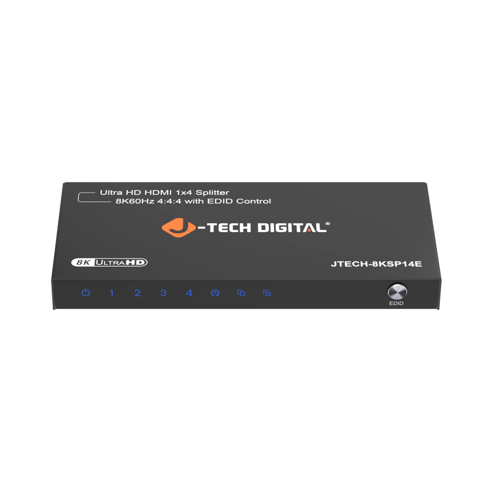 8K 60Hz 1x4 HDMI Splitter with Downscaling and EDID Control