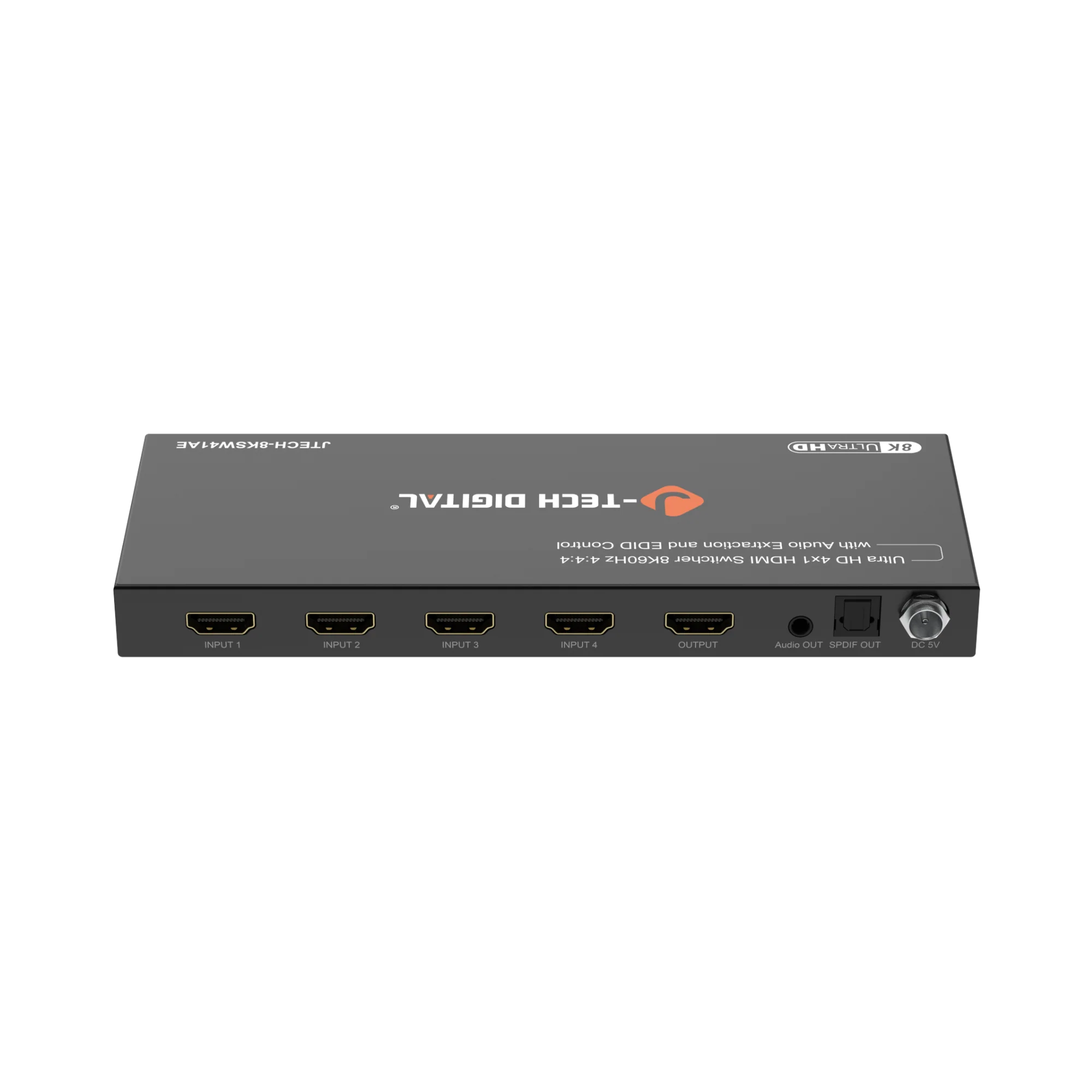 8K 60Hz HDMI Switch 4 In 1 Out with Audio Extraction - Image 2