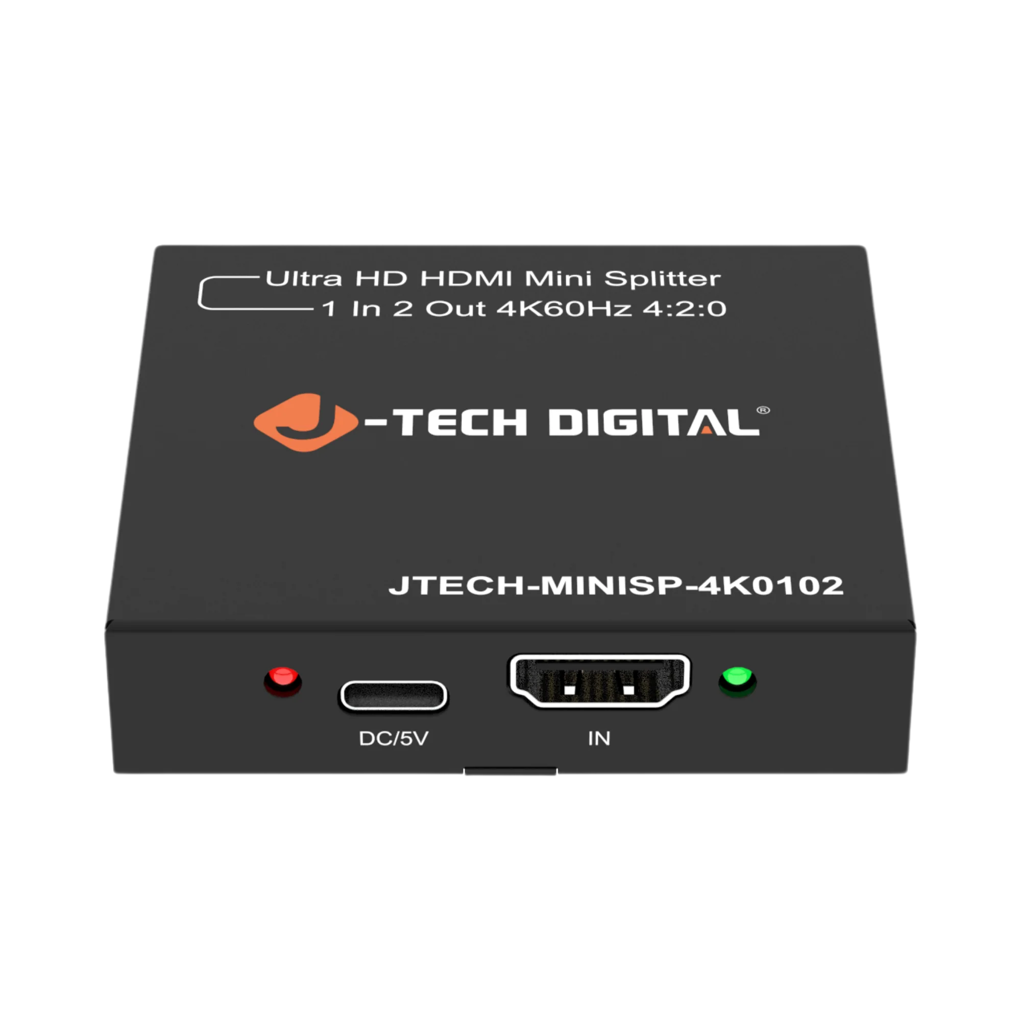 4K 60Hz (4:2:0) 1x2 HDMI Splitter – Duplicate Dual Displays