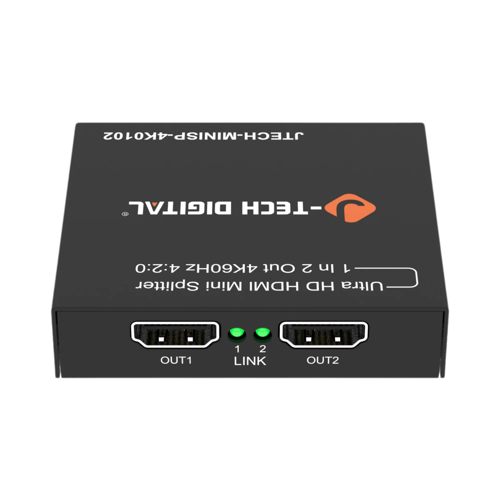 4K 60Hz (4:2:0) 1x2 HDMI Splitter – Duplicate Dual Displays - Image 2