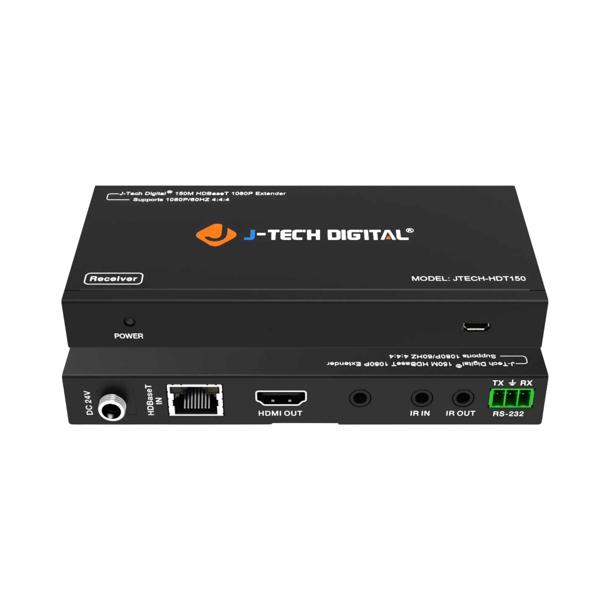 4K 60Hz (4:4:4) HDBaseT HDMI Extender Balun Over Ethernet (394ft) - Image 3