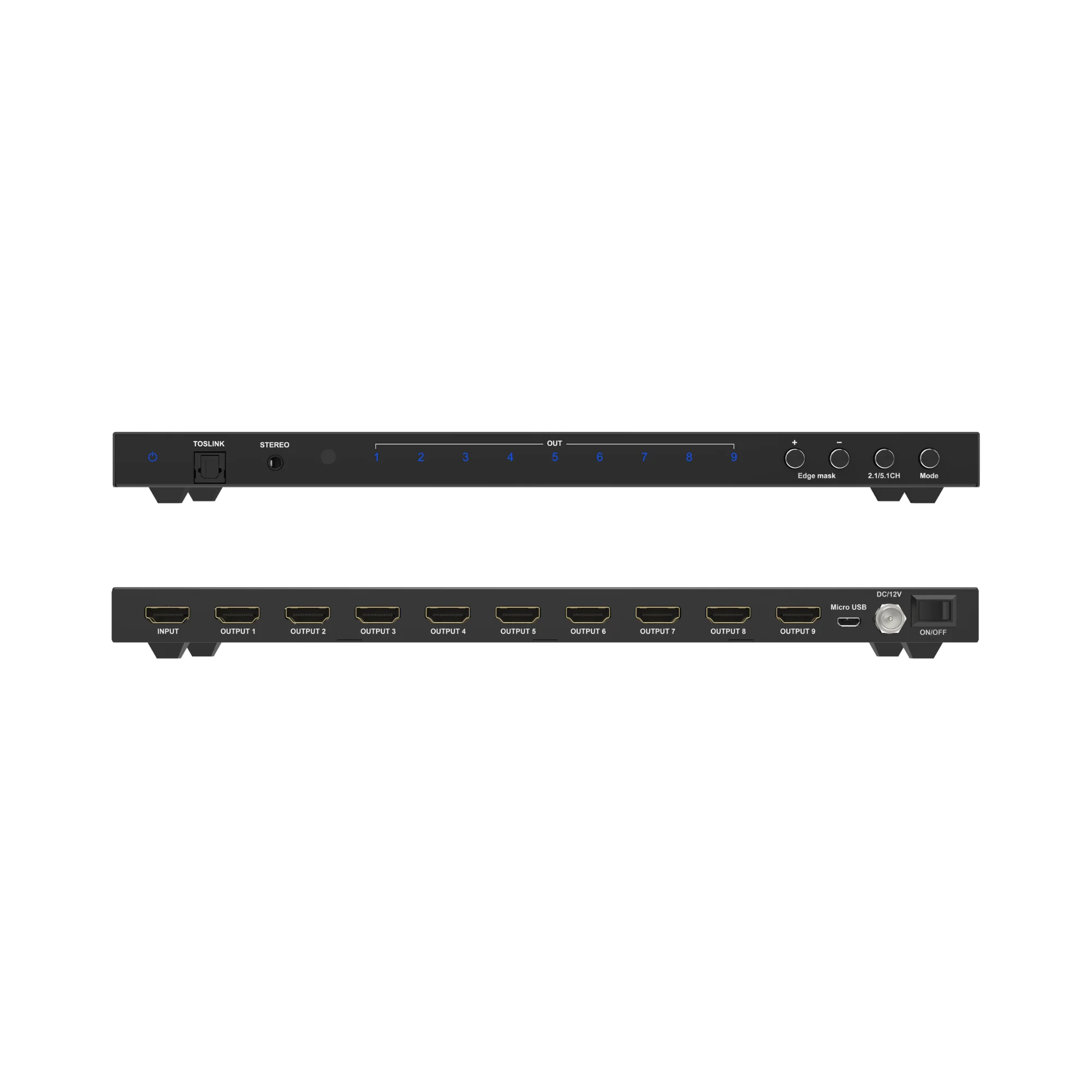 3x3 Video Wall Processor (4K30 In 1080P Out) with Audio Extraction - Image 3
